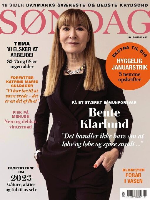 Titeldetails für SØNDAG nach Aller Media A/S - Verfügbar